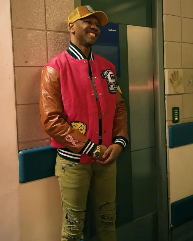 Giggs outfit in Balmain, Nike, and Goorin Bros, 2021