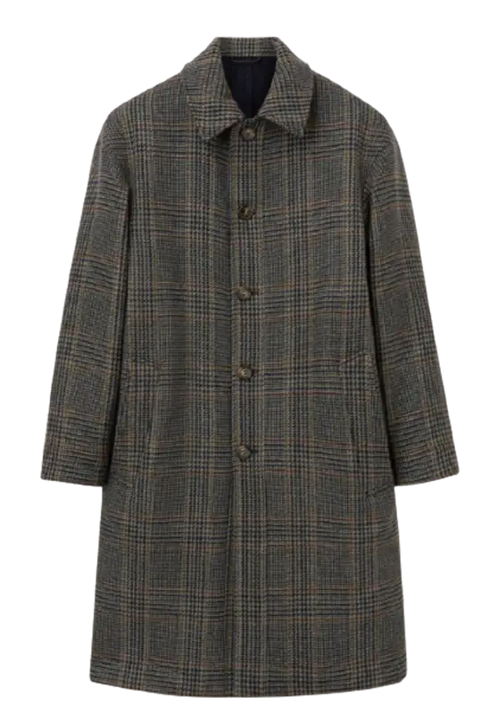 Loro Piana Irvine Grey Coat $8595
