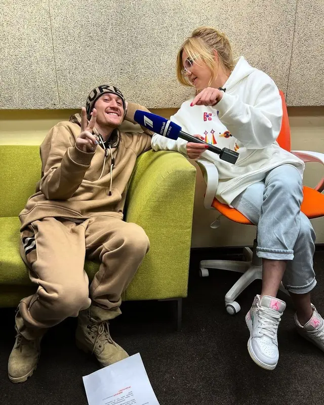 Blago White outfit in Ugg and Burberry, 2021