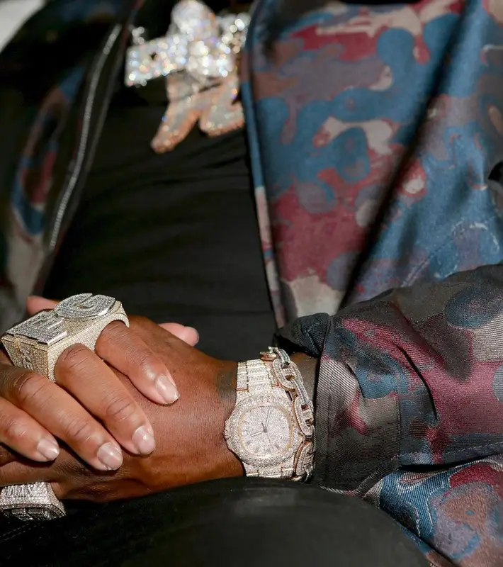 BandMan Kevo outfit in Dior, Amiri, and Peter Doig, 2021