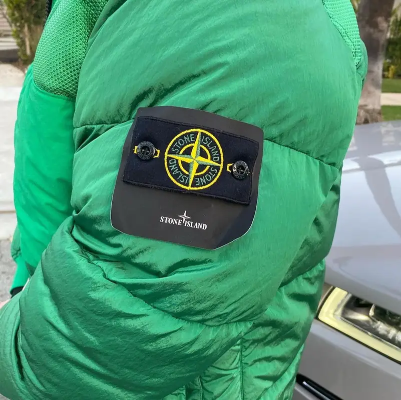 Fat Joe outfit in Stone Island, Louis Vuitton, and Bottega Veneta, 2021