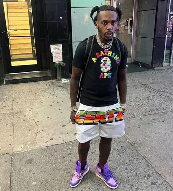 Sauce Walka outfit in Bape, Reves Paris, and Coach, 2021
