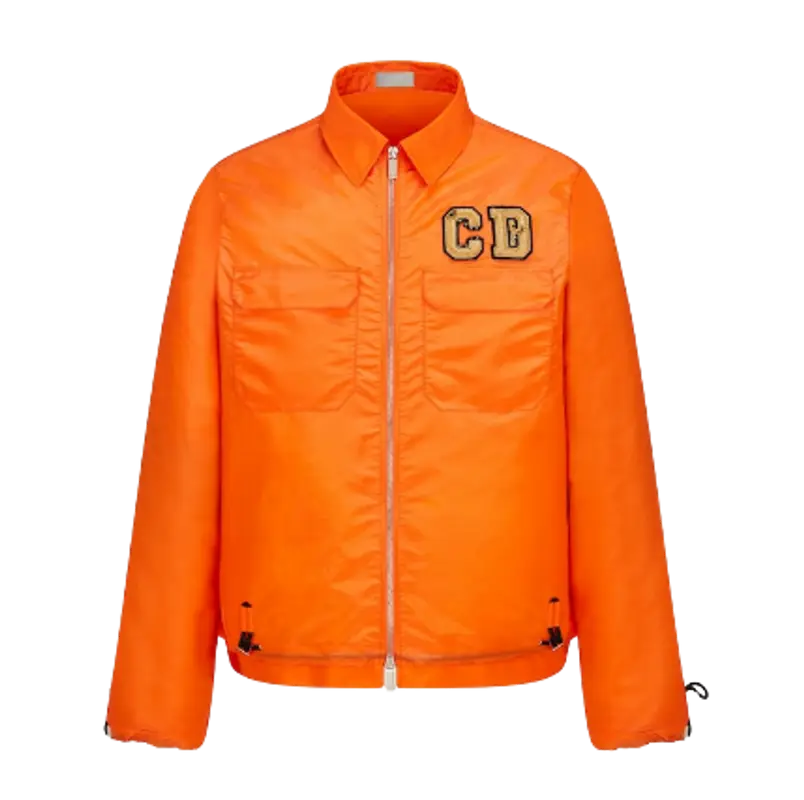 Dior Zipped Orange Blouson $3300
