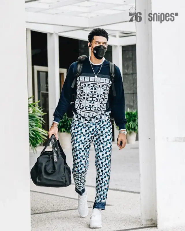 Danny Green outfit in Dolce & Gabbana, Nike, and Sacai, 2021