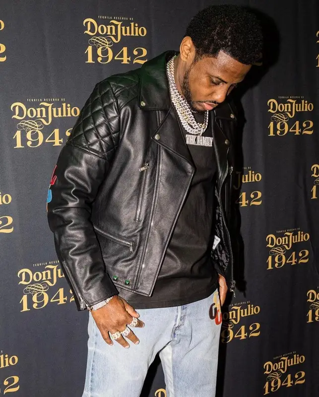 Fabolous outfit in Lanvin, Nike, and Gallery Dept., 2021