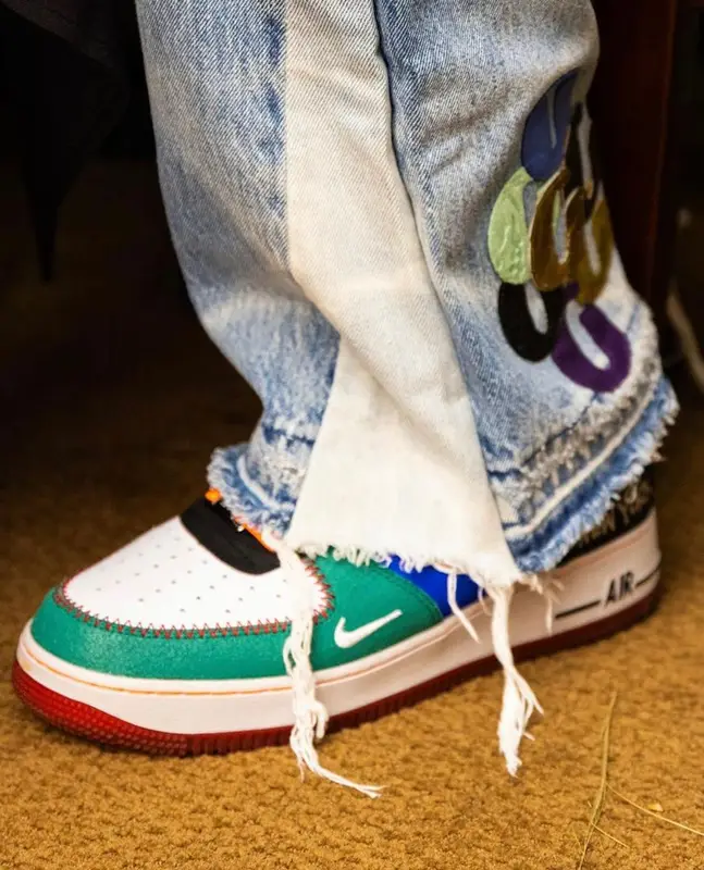Fabolous outfit in Lanvin, Nike, and Gallery Dept., 2021