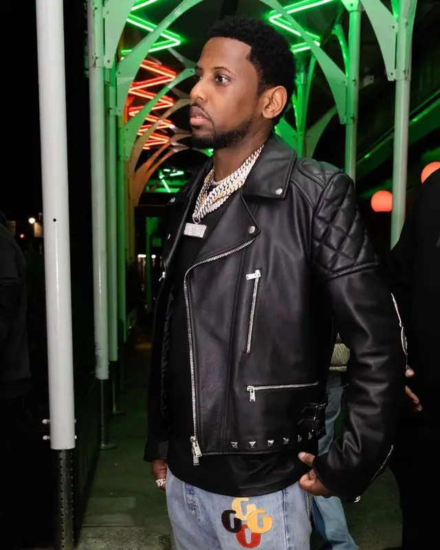 Fabolous outfit in Lanvin, Nike, and Gallery Dept., 2021