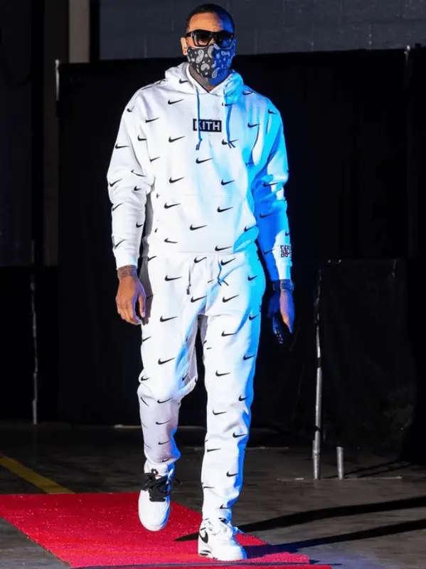 John Wall outfit in Nike and Kith, 2021