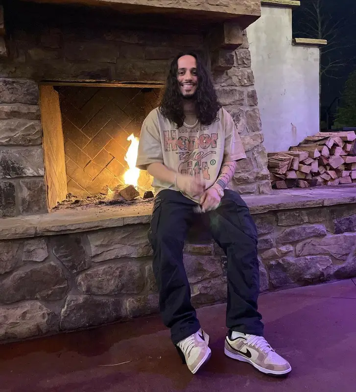 Russ outfit in Honor The Gift, Ami, and Nike, 2021