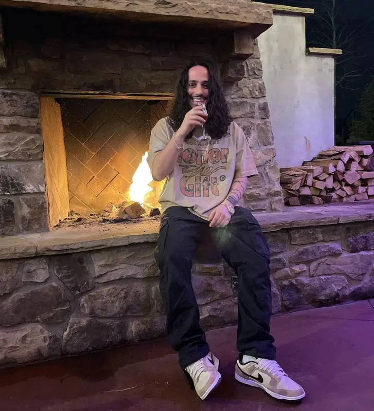 Russ outfit in Honor The Gift, Ami, and Nike, 2021