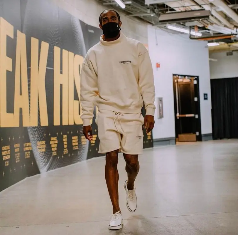 Mike Conley outfit in Fear of God, 2021