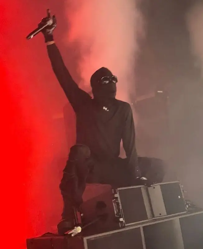 Playboi Carti outfit in Balenciaga, 2021