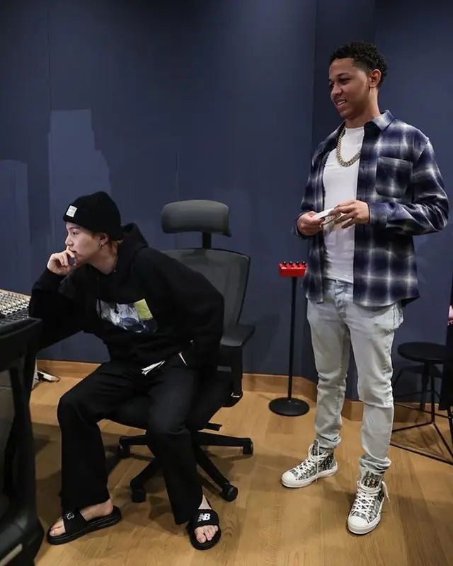 Lil Bibby outfit in Amiri and Dior, 2021