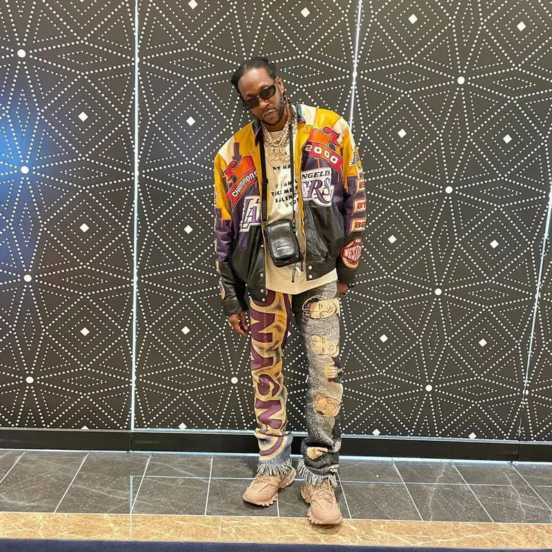 2 Chainz outfit in Jeff Hamilton and Balenciaga, 2021
