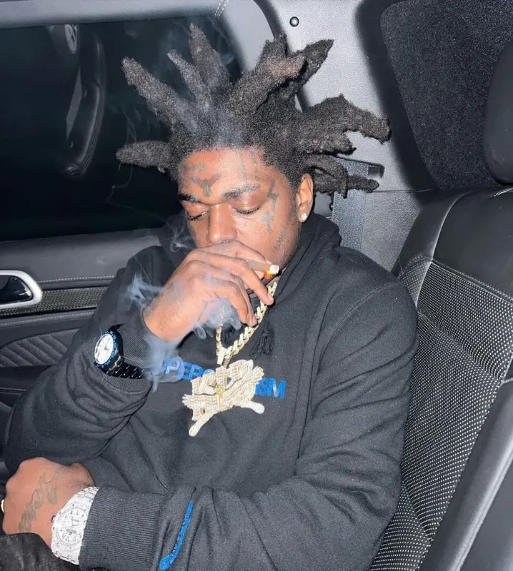 Kodak Black outfit in Undercover, Amiri, and Balenciaga, 2021