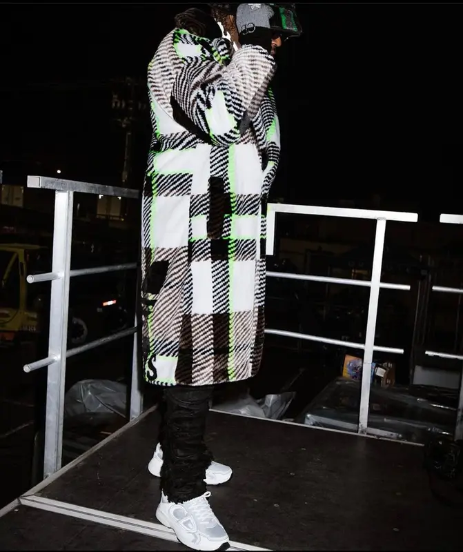 Gunna outfit in Adidas, Ivy Park, and Dior, 2021