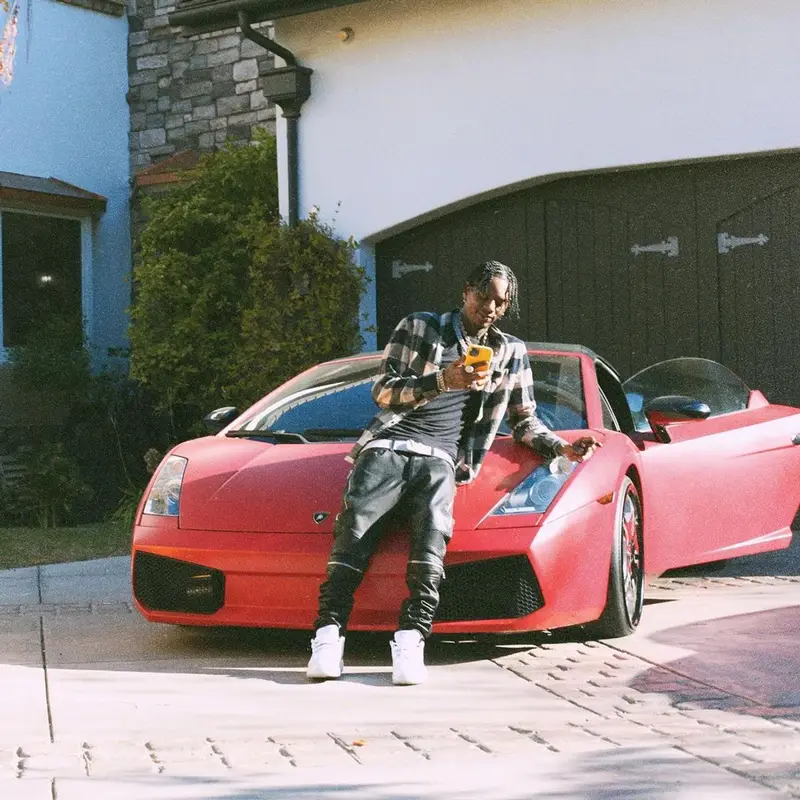 Soulja Boy outfit in YMC, Amiri, and Louis Vuitton, 2021