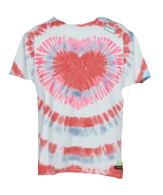 99%IS Pink Blue Tie Dye T-Shirt $350
