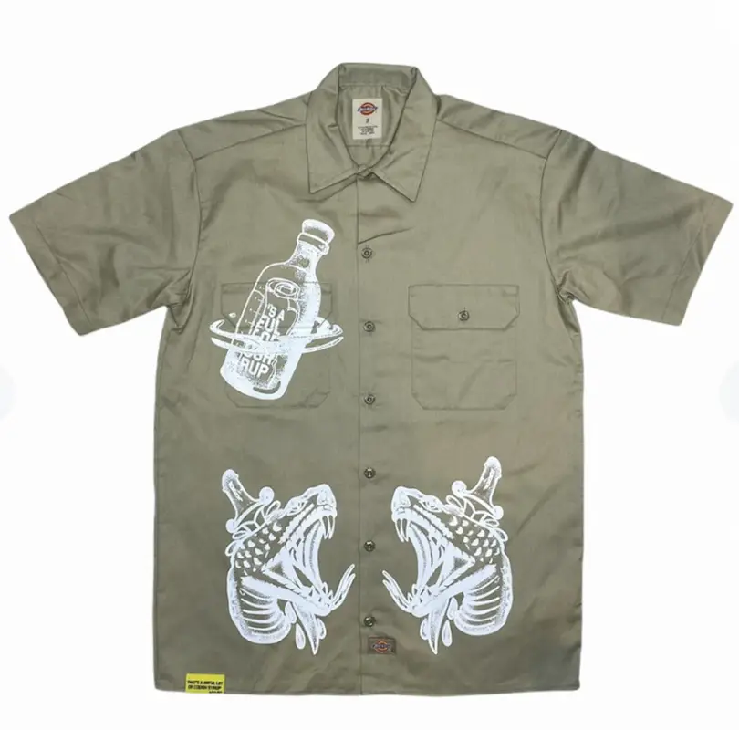 Cough Syrup Snake Pit Shirt $250