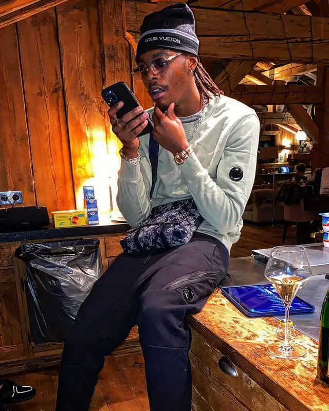 Koba Lad outfit in C.P. Company and Louis Vuitton, 2021