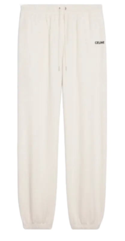 Celine Embroidered Cotton Pants $690