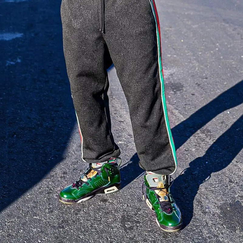 CJ So Cool outfit in Gucci, Jordan, and Louis Vuitton, 2021