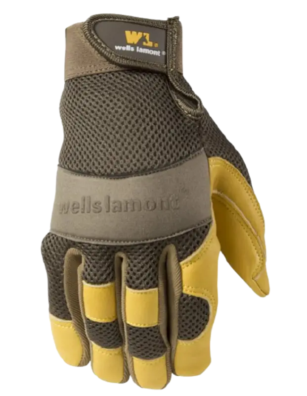 Wells Lamont Stretch Work Yellow Gloves $10