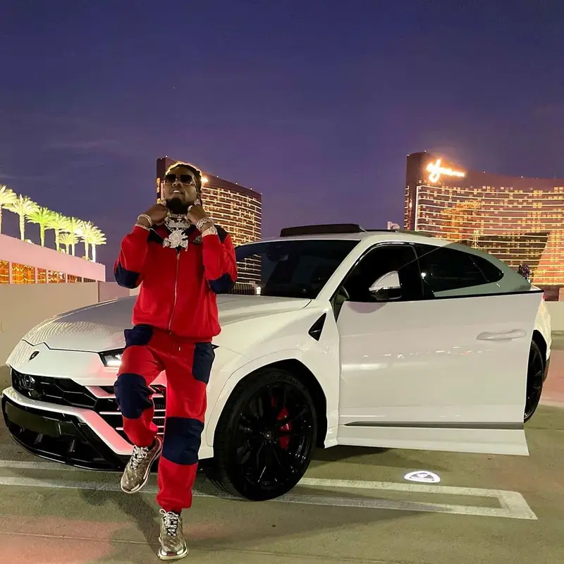 CJ So Cool outfit in Gucci, Louis Vuitton, and The North Face, 2021