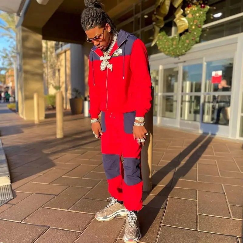 CJ So Cool outfit in Gucci, Louis Vuitton, and The North Face, 2021