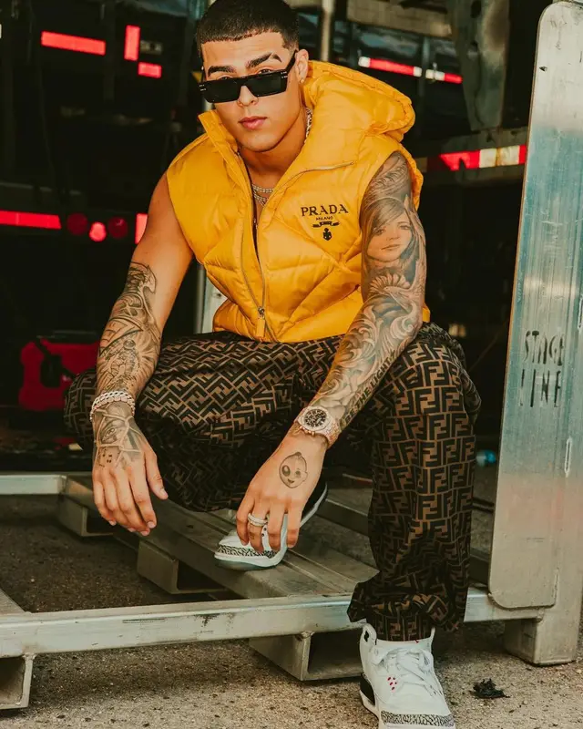 Lunay outfit in Prada, Fendi, and Dior, 2021