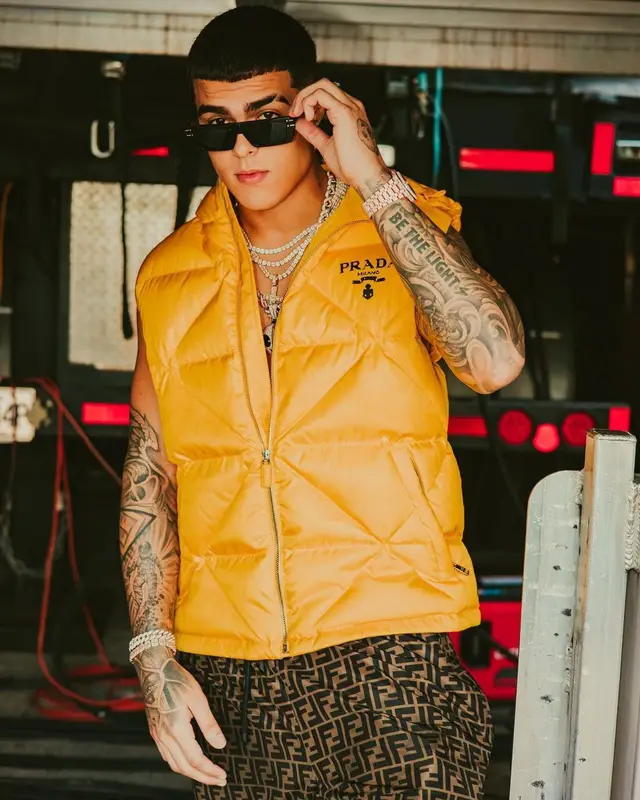 Lunay outfit in Prada, Fendi, and Dior, 2021