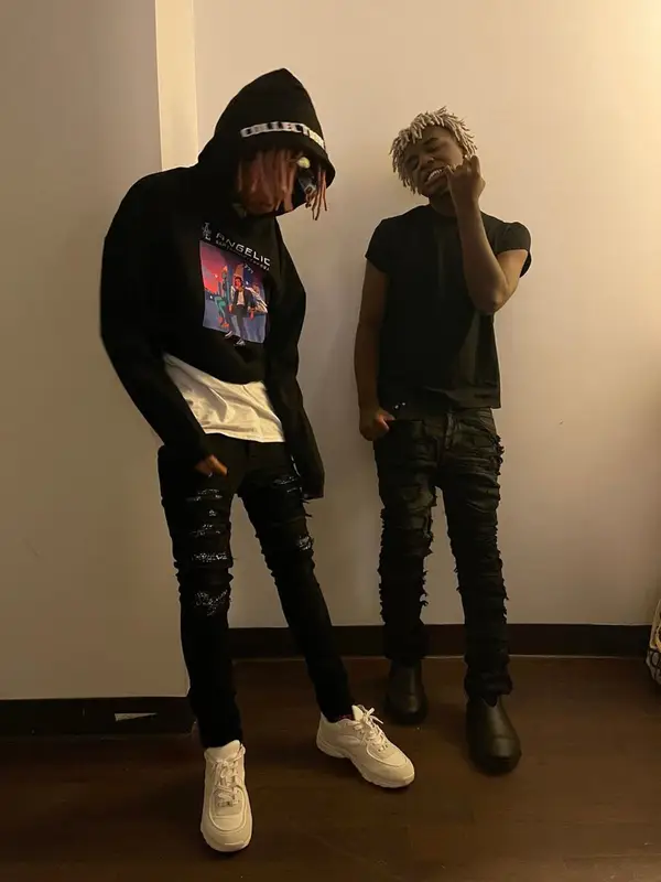 Ken Carson outfit in Rick Owens and Givenchy, 2021