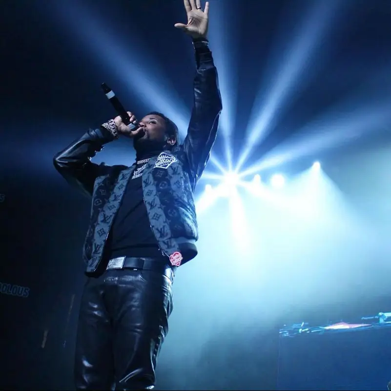 Fabolous outfit in Monfrere, Louis Vuitton, and Human Made, 2021