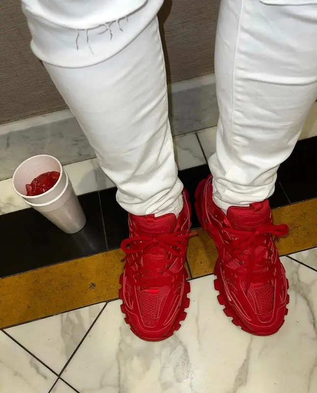Bankroll Freddie outfit in Balenciaga and Valabasas, 2021