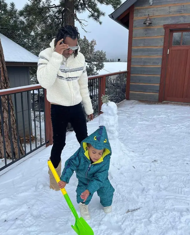 Rich The Kid outfit in Dior, Amiri, and Balenciaga, 2021