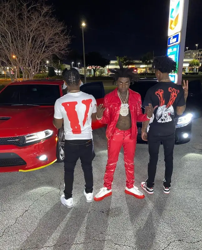 Kodak Black outfit in Dolce & Gabbana and Alexander McQueen, 2021