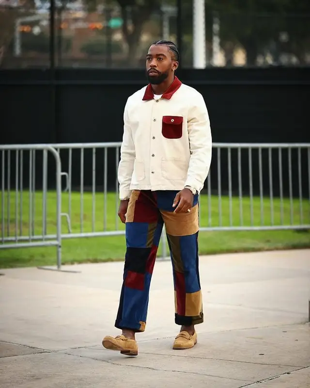 Tyrod Taylor outfit in Yony, Noah, and Rhude, 2021