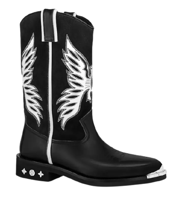 Louis Vuitton Canyon Black Boots