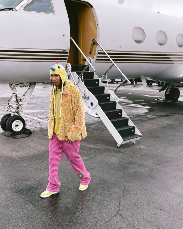 Tyga outfit in 99%IS, 2021
