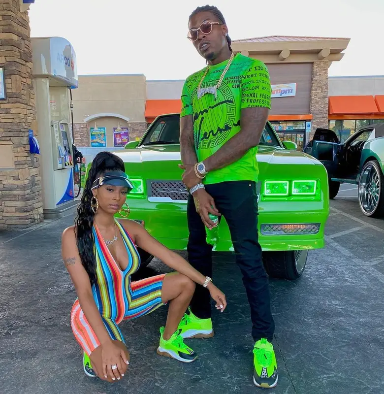 CJ So Cool outfit in Versace and Amiri, 2021