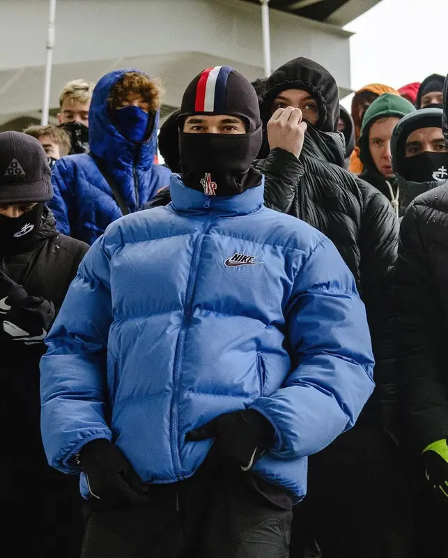 Obladaet outfit in Supreme, Moncler, and Nike, 2021