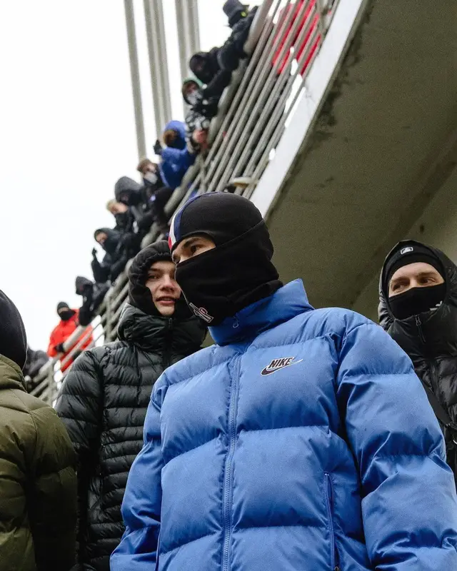 Obladaet outfit in Supreme, Moncler, and Nike, 2021