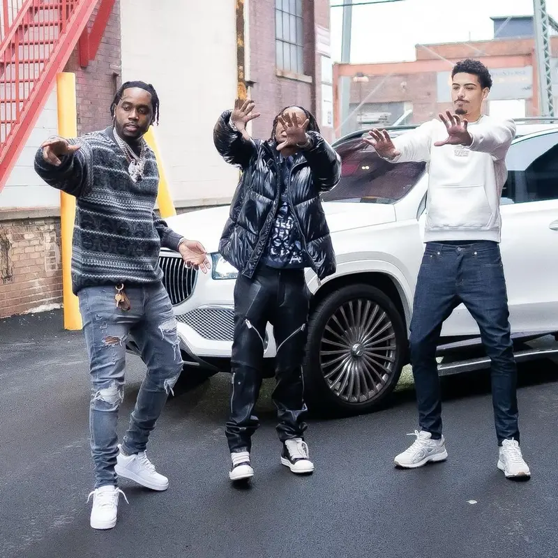 Rich The Kid outfit in 1017 Alyx 9SM, Givenchy, and Moncler, 2021