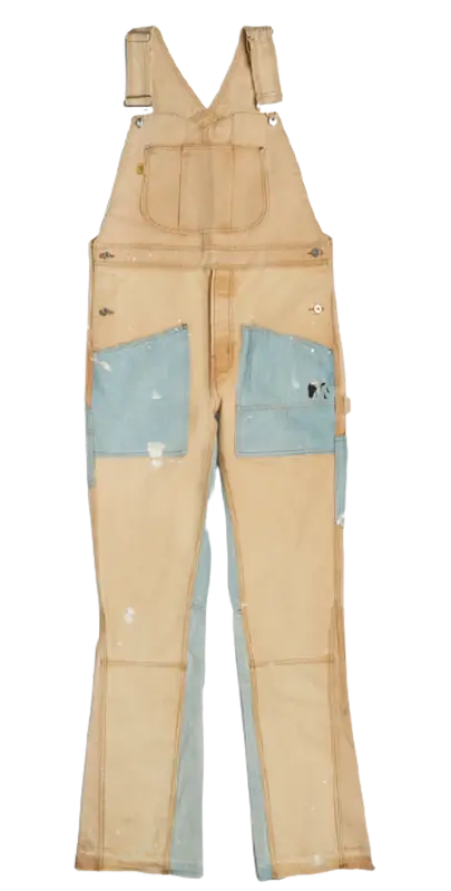 Gallery Dept. Light Brown Flare Overalls | WHAT'S ON THE STAR?