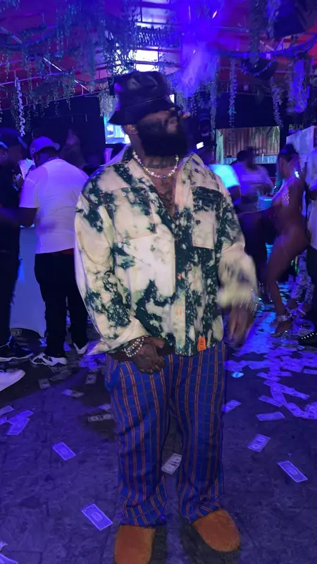 ASAP Bari outfit in S.R. Studio. La. Ca., Marni, and Loewe, 2022