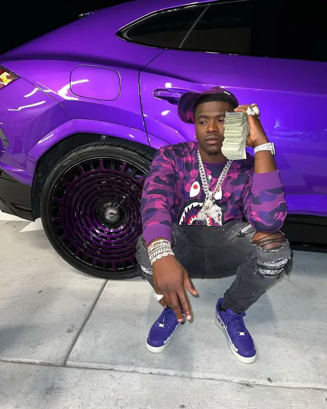 Bankroll Freddie outfit in Nike and Bape, 2022