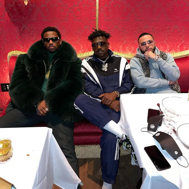 Antonio Brown outfit in Balenciaga, 2022