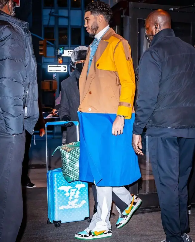 Jayson Tatum outfit in Tommy Hilfiger, Gallery Dept., and Romeo Hunte, 2022