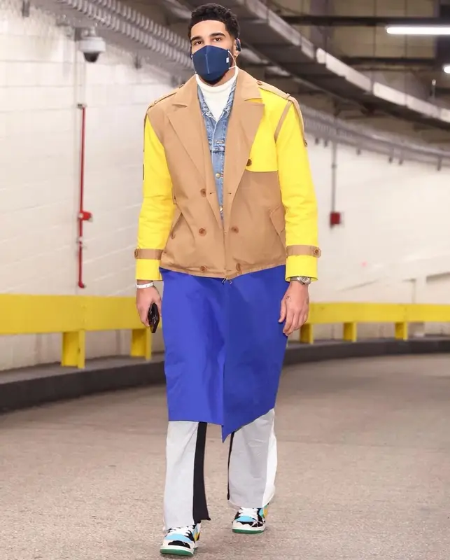 Jayson Tatum outfit in Tommy Hilfiger, Gallery Dept., and Romeo Hunte, 2022