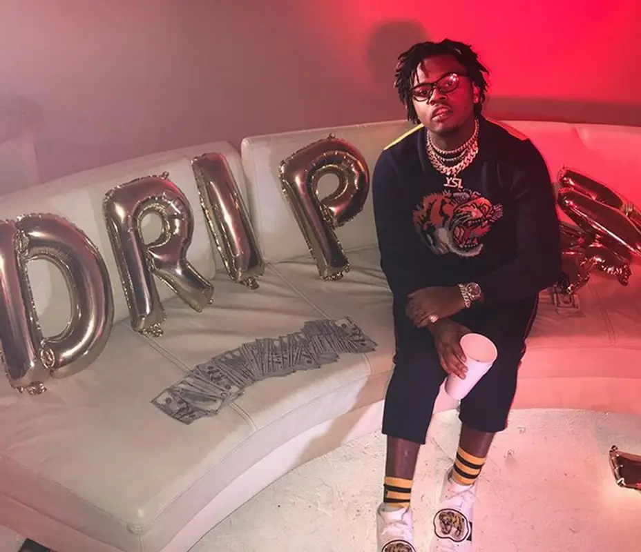 Gunna outfit in Gucci, 2017